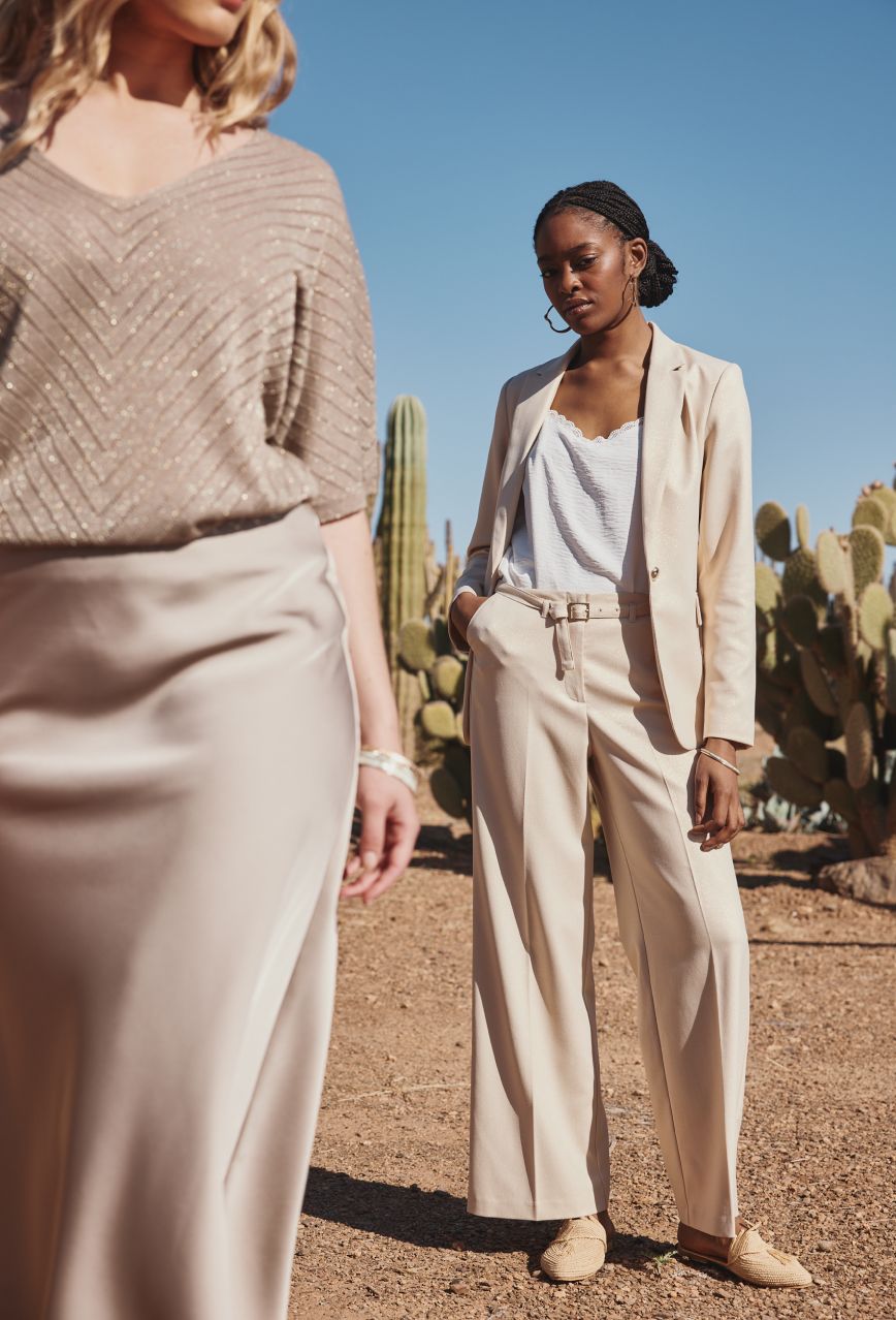 Autre photo de la tenue avec les trois produits