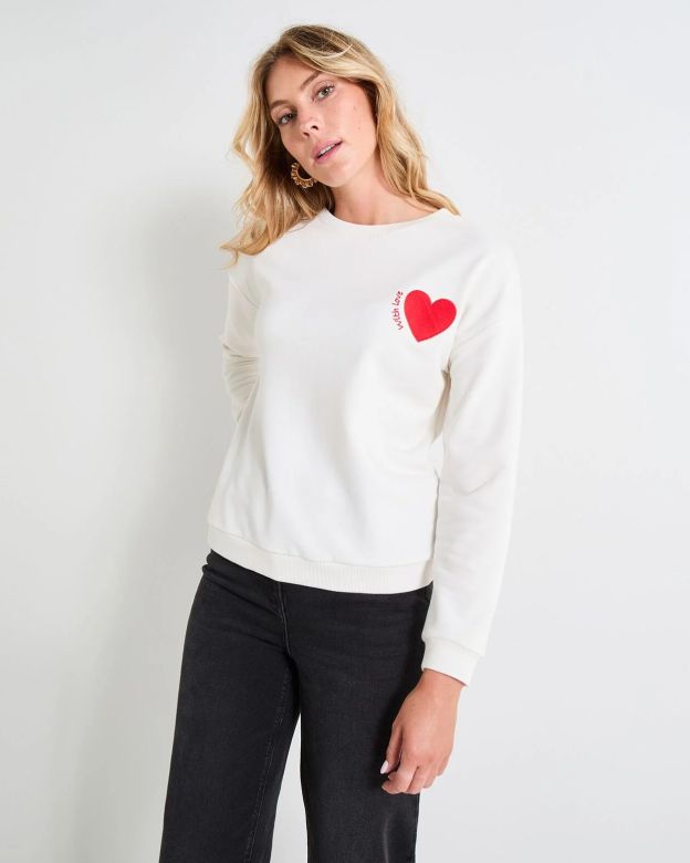 Sweat col rond
