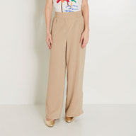 Pantalon à pince large