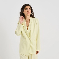 Blazer oversize double boutonnage
