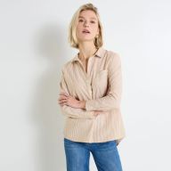 Chemise oversize rayée