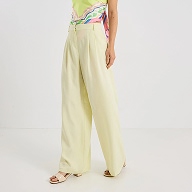 Pantalon large à pinces