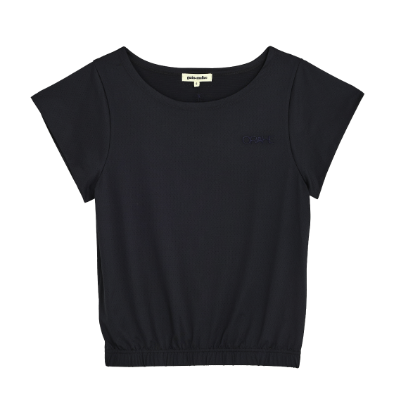 T-shirt taille élastiquée