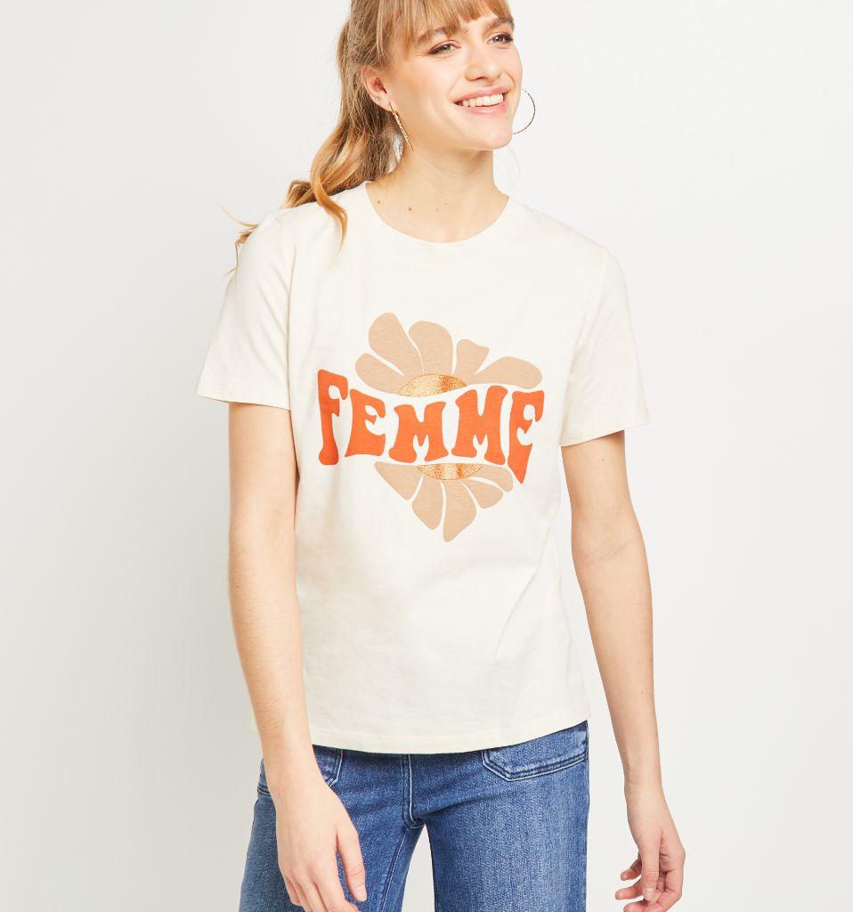 T-shirt Force Femmes