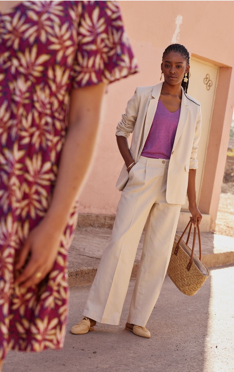 La veste Grain de Malice à 49,99€ et le pantalon Grain de Malice à 34,99€