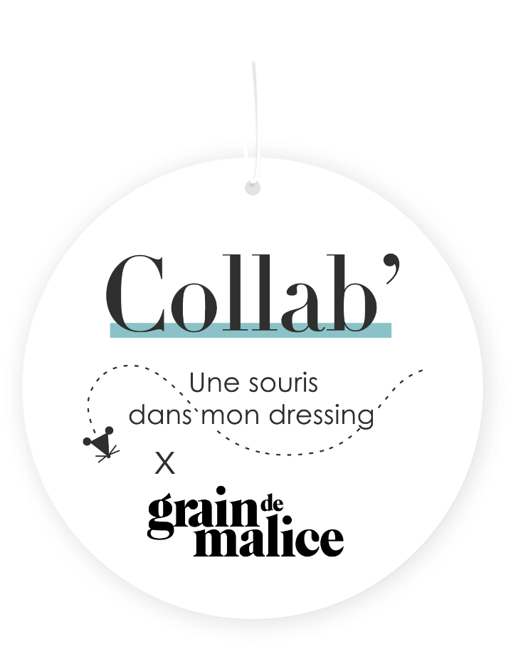 Collab' Une souris dans mon dressing x Grain de Malice