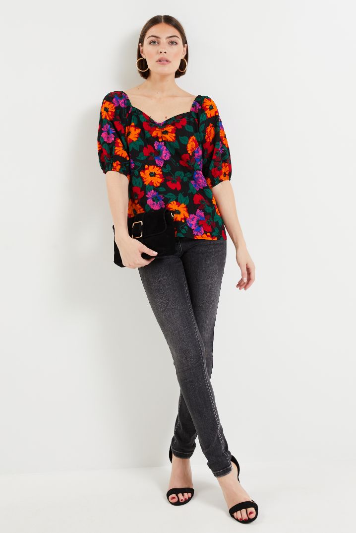 Blouse imprimée femme