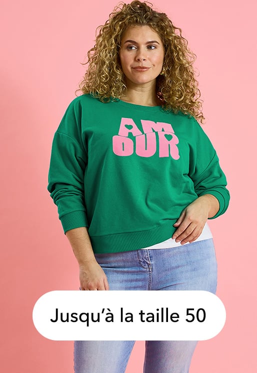 Jusqu'à la taille 50