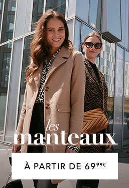 Les manteaux à partir de 69€99