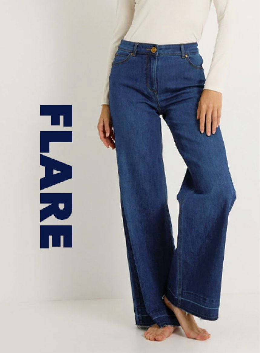 Jean flare Grain de Malice