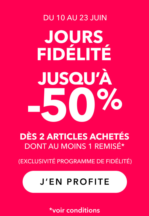 Je profite des Jours Fidélité