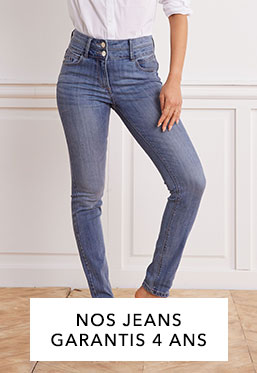 Découvrez nos jeans garantis 4 ans
