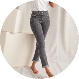 Jeans raccourcis