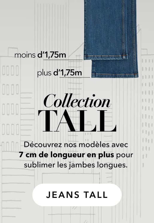 Voir la collection de jeans Tall pour femmes grandes