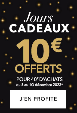 10€ pour 40€ d'achats