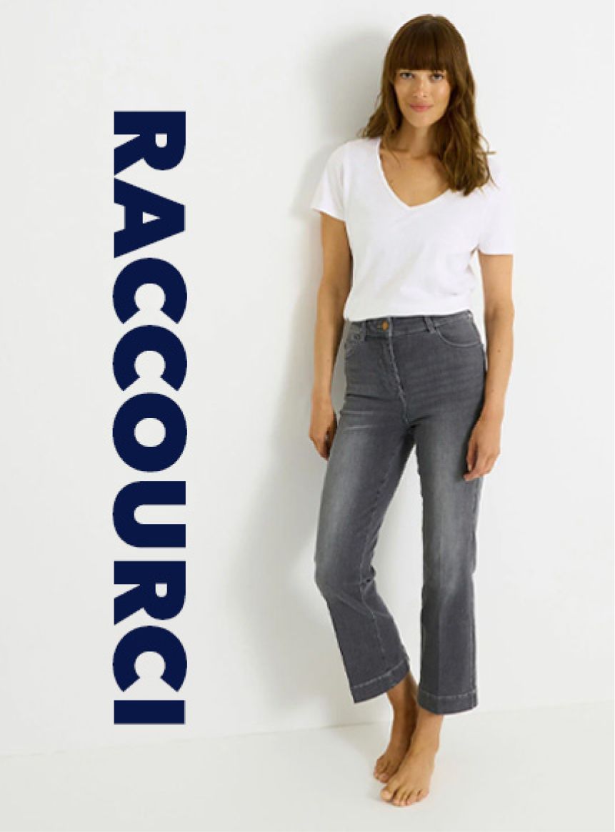 Jean raccourci Grain de Malice