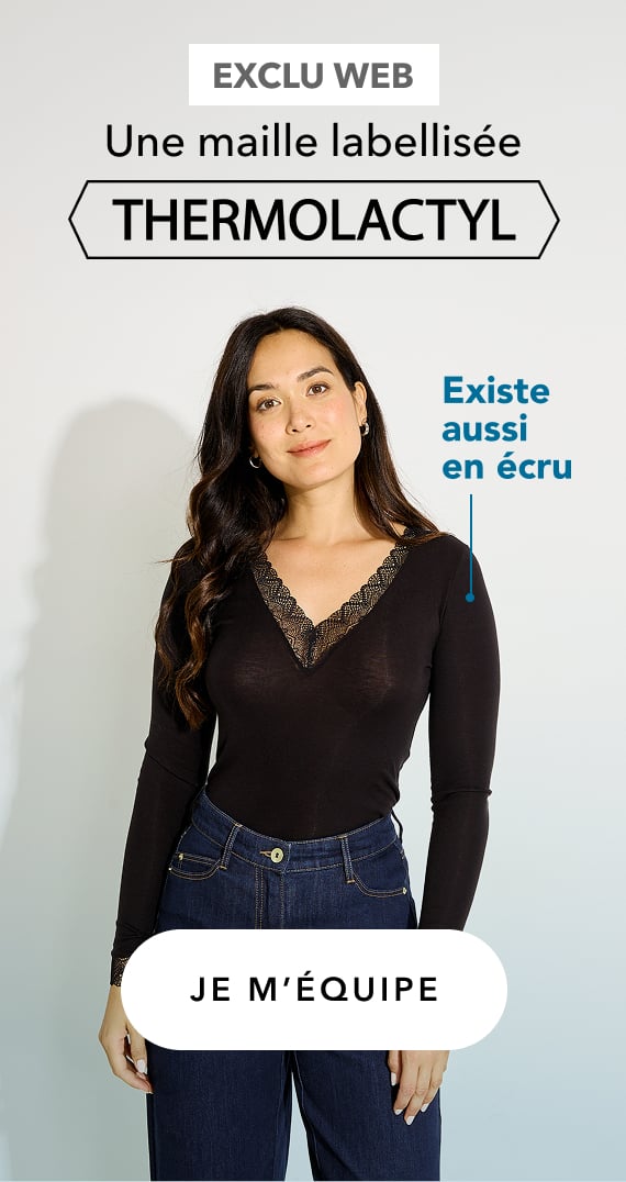 Je m'équipe en thermolactyl