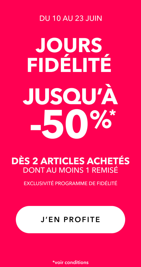 Je profite des jours fidélité