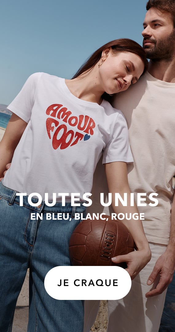 Je craque pour la collection bleu, blanc, rouge