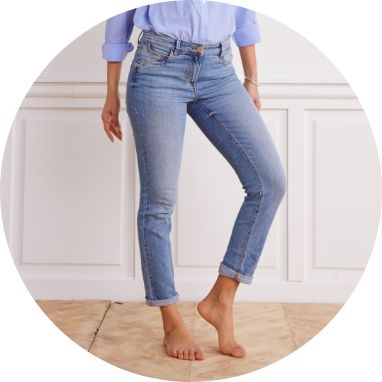 Jeans raccourcis