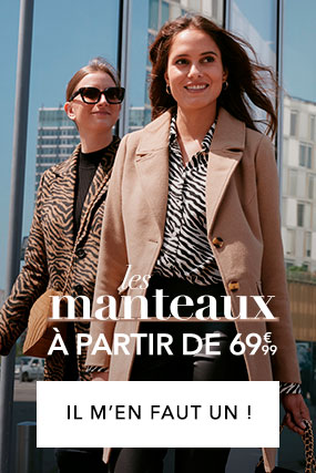 Les manteaux à partir de 69€99