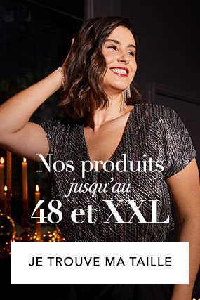 Nos produits jusqu'au 48 et XXL