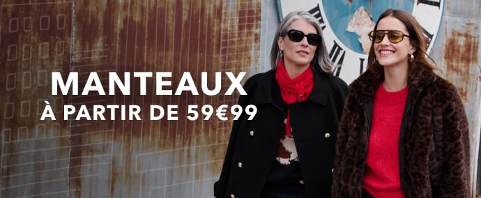 Découvrir les manteaux disponibles à partir de 59€99